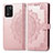 Custodia Portafoglio In Pelle Fantasia Modello Cover con Supporto per Realme 9 SE 5G Oro Rosa