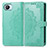 Custodia Portafoglio In Pelle Fantasia Modello Cover con Supporto per Realme C30s Verde