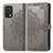 Custodia Portafoglio In Pelle Fantasia Modello Cover con Supporto per Realme GT Master 5G Grigio