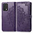 Custodia Portafoglio In Pelle Fantasia Modello Cover con Supporto per Realme GT Master 5G Viola