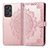 Custodia Portafoglio In Pelle Fantasia Modello Cover con Supporto per Realme GT Neo 3T 5G Oro Rosa