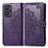 Custodia Portafoglio In Pelle Fantasia Modello Cover con Supporto per Realme GT Neo 3T 5G Viola