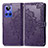 Custodia Portafoglio In Pelle Fantasia Modello Cover con Supporto per Realme GT Neo3 5G Viola