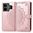 Custodia Portafoglio In Pelle Fantasia Modello Cover con Supporto per Realme GT Neo5 240W 5G Oro Rosa