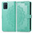 Custodia Portafoglio In Pelle Fantasia Modello Cover con Supporto per Realme V11s 5G Verde