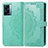 Custodia Portafoglio In Pelle Fantasia Modello Cover con Supporto per Realme V23 5G Verde