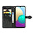 Custodia Portafoglio In Pelle Fantasia Modello Cover con Supporto per Samsung Galaxy A02