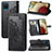 Custodia Portafoglio In Pelle Fantasia Modello Cover con Supporto per Samsung Galaxy A12 5G