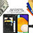 Custodia Portafoglio In Pelle Fantasia Modello Cover con Supporto per Samsung Galaxy A13 5G