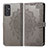 Custodia Portafoglio In Pelle Fantasia Modello Cover con Supporto per Samsung Galaxy A15 4G Grigio