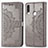 Custodia Portafoglio In Pelle Fantasia Modello Cover con Supporto per Samsung Galaxy A20s Grigio