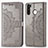 Custodia Portafoglio In Pelle Fantasia Modello Cover con Supporto per Samsung Galaxy A21 European Grigio