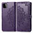 Custodia Portafoglio In Pelle Fantasia Modello Cover con Supporto per Samsung Galaxy A22 5G Viola