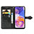 Custodia Portafoglio In Pelle Fantasia Modello Cover con Supporto per Samsung Galaxy A23 4G