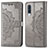 Custodia Portafoglio In Pelle Fantasia Modello Cover con Supporto per Samsung Galaxy A30S Grigio