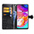 Custodia Portafoglio In Pelle Fantasia Modello Cover con Supporto per Samsung Galaxy A70S