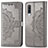 Custodia Portafoglio In Pelle Fantasia Modello Cover con Supporto per Samsung Galaxy A70S Grigio