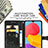 Custodia Portafoglio In Pelle Fantasia Modello Cover con Supporto per Samsung Galaxy F13 4G