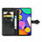 Custodia Portafoglio In Pelle Fantasia Modello Cover con Supporto per Samsung Galaxy F62 5G