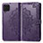 Custodia Portafoglio In Pelle Fantasia Modello Cover con Supporto per Samsung Galaxy F62 5G Viola