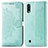 Custodia Portafoglio In Pelle Fantasia Modello Cover con Supporto per Samsung Galaxy M10