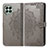 Custodia Portafoglio In Pelle Fantasia Modello Cover con Supporto per Samsung Galaxy M53 5G Grigio