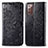 Custodia Portafoglio In Pelle Fantasia Modello Cover con Supporto per Samsung Galaxy Note 20 5G Nero