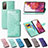 Custodia Portafoglio In Pelle Fantasia Modello Cover con Supporto per Samsung Galaxy S20 FE 4G