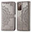 Custodia Portafoglio In Pelle Fantasia Modello Cover con Supporto per Samsung Galaxy S20 FE 5G Grigio