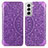 Custodia Portafoglio In Pelle Fantasia Modello Cover con Supporto per Samsung Galaxy S21 5G