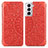 Custodia Portafoglio In Pelle Fantasia Modello Cover con Supporto per Samsung Galaxy S23 5G