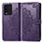 Custodia Portafoglio In Pelle Fantasia Modello Cover con Supporto per Vivo iQOO 9T 5G Viola