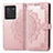 Custodia Portafoglio In Pelle Fantasia Modello Cover con Supporto per Vivo iQOO Neo6 5G Oro Rosa