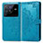 Custodia Portafoglio In Pelle Fantasia Modello Cover con Supporto per Vivo X80 Pro 5G