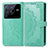 Custodia Portafoglio In Pelle Fantasia Modello Cover con Supporto per Vivo X80 Pro 5G Verde