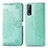 Custodia Portafoglio In Pelle Fantasia Modello Cover con Supporto per Vivo Y50t Verde