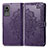 Custodia Portafoglio In Pelle Fantasia Modello Cover con Supporto per Xiaomi Civi 1S 5G Viola