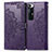 Custodia Portafoglio In Pelle Fantasia Modello Cover con Supporto per Xiaomi Mi 10S 5G Viola