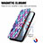 Custodia Portafoglio In Pelle Fantasia Modello Cover con Supporto per Xiaomi Mi 11 Lite 5G NE