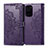 Custodia Portafoglio In Pelle Fantasia Modello Cover con Supporto per Xiaomi Mi 11i 5G Viola