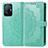 Custodia Portafoglio In Pelle Fantasia Modello Cover con Supporto per Xiaomi Mi 11T 5G Verde