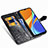 Custodia Portafoglio In Pelle Fantasia Modello Cover con Supporto per Xiaomi POCO C3