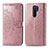 Custodia Portafoglio In Pelle Fantasia Modello Cover con Supporto per Xiaomi Poco M2 Oro Rosa