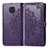 Custodia Portafoglio In Pelle Fantasia Modello Cover con Supporto per Xiaomi Poco M2 Pro Viola