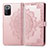 Custodia Portafoglio In Pelle Fantasia Modello Cover con Supporto per Xiaomi Poco X3 GT 5G Oro Rosa