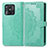 Custodia Portafoglio In Pelle Fantasia Modello Cover con Supporto per Xiaomi Redmi 10 India Verde