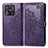 Custodia Portafoglio In Pelle Fantasia Modello Cover con Supporto per Xiaomi Redmi 10 India Viola