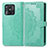 Custodia Portafoglio In Pelle Fantasia Modello Cover con Supporto per Xiaomi Redmi 10 Power Verde