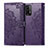 Custodia Portafoglio In Pelle Fantasia Modello Cover con Supporto per Xiaomi Redmi 9 Power Viola