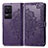 Custodia Portafoglio In Pelle Fantasia Modello Cover con Supporto per Xiaomi Redmi K40S 5G Viola